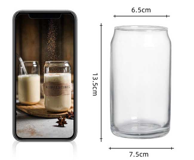 sublimation tumbler clear glass