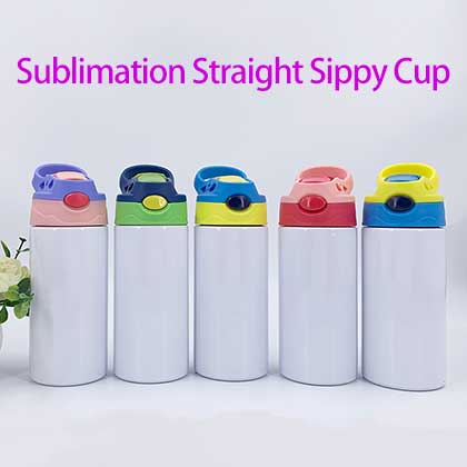 sublimation straight sippy cup